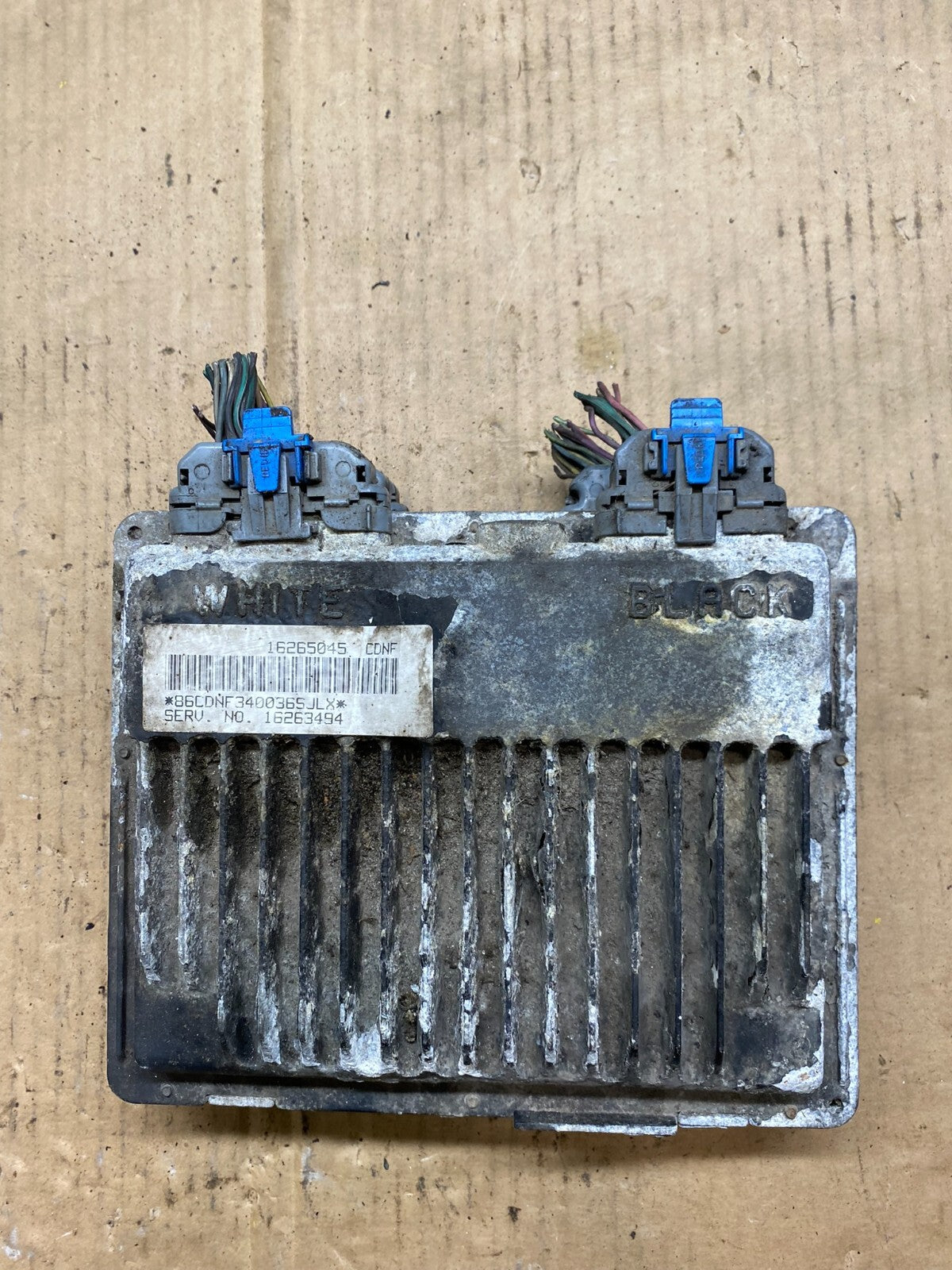 2001 Chevrolet Astro Ecu Engine Control Module ECM 16265045 D7482 DG10
