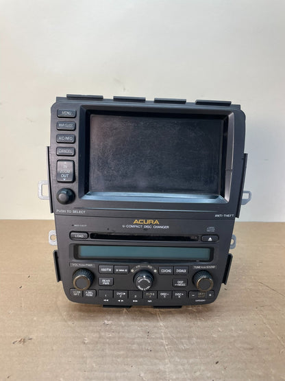 2004-2006 Acura Mdx Radio Screen Display Navigation Climate Control OE AI0554 DG0