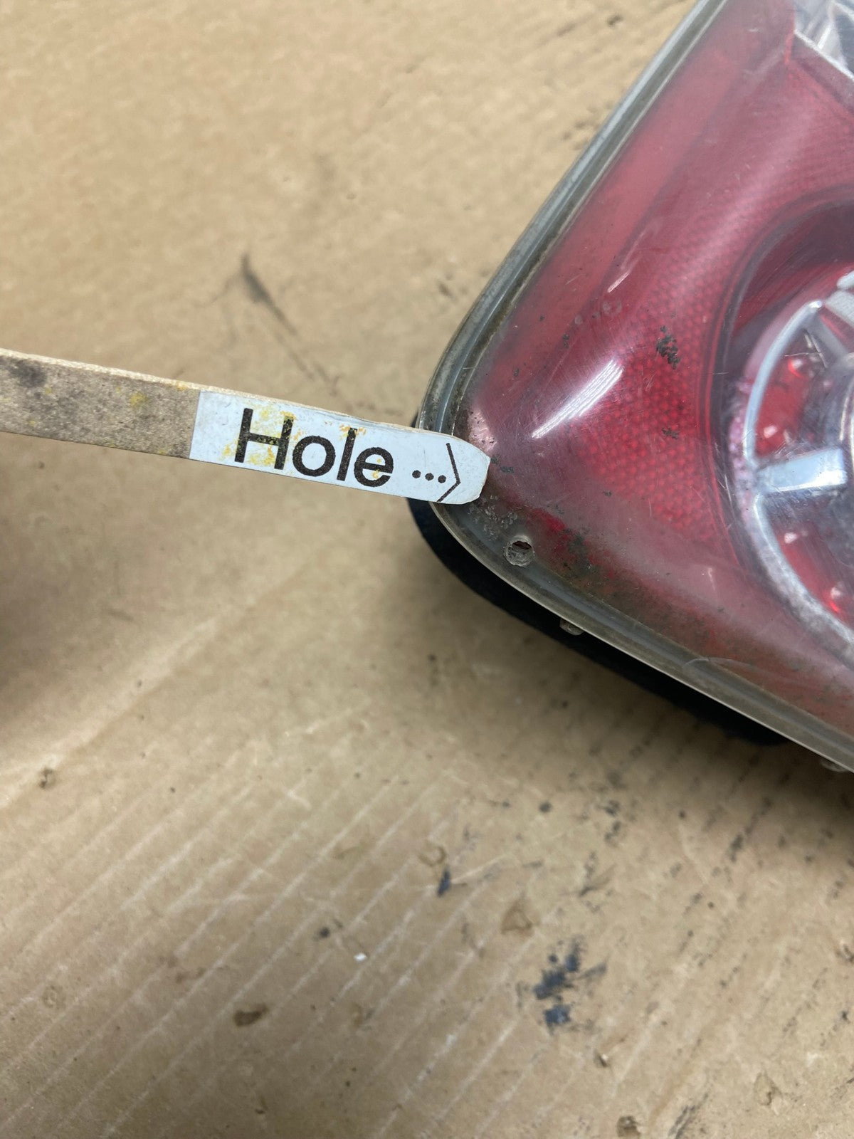 2007 to 2012 GMC Acadia Right Passenger Rh Hatch Tail Light Inner AG2104 LK6