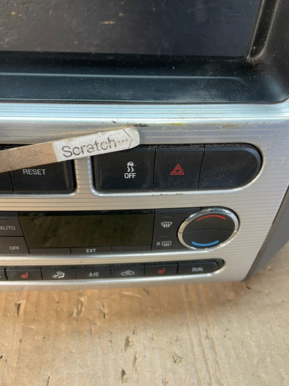 2007 - 2010 Ford Edge Heater Climate Control Radio Control Dash Bezel ac4907 DG3
