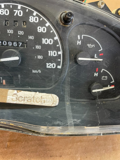 1997 - 1998 Ford F150 F-150 Speedometer Cluster Gauge ag0740 DG5