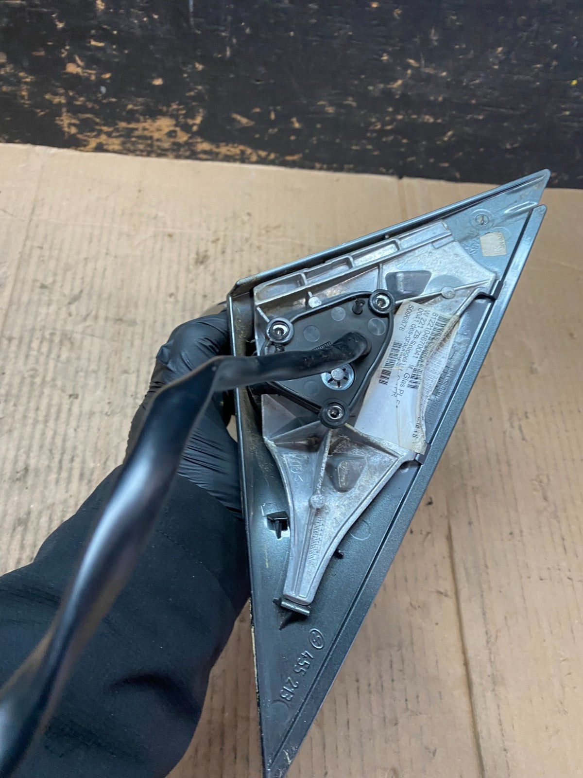 2007 to 2009 Mercedes-Benz S-Class Left Driver LH Side View Mirror OEM v9828 DG4