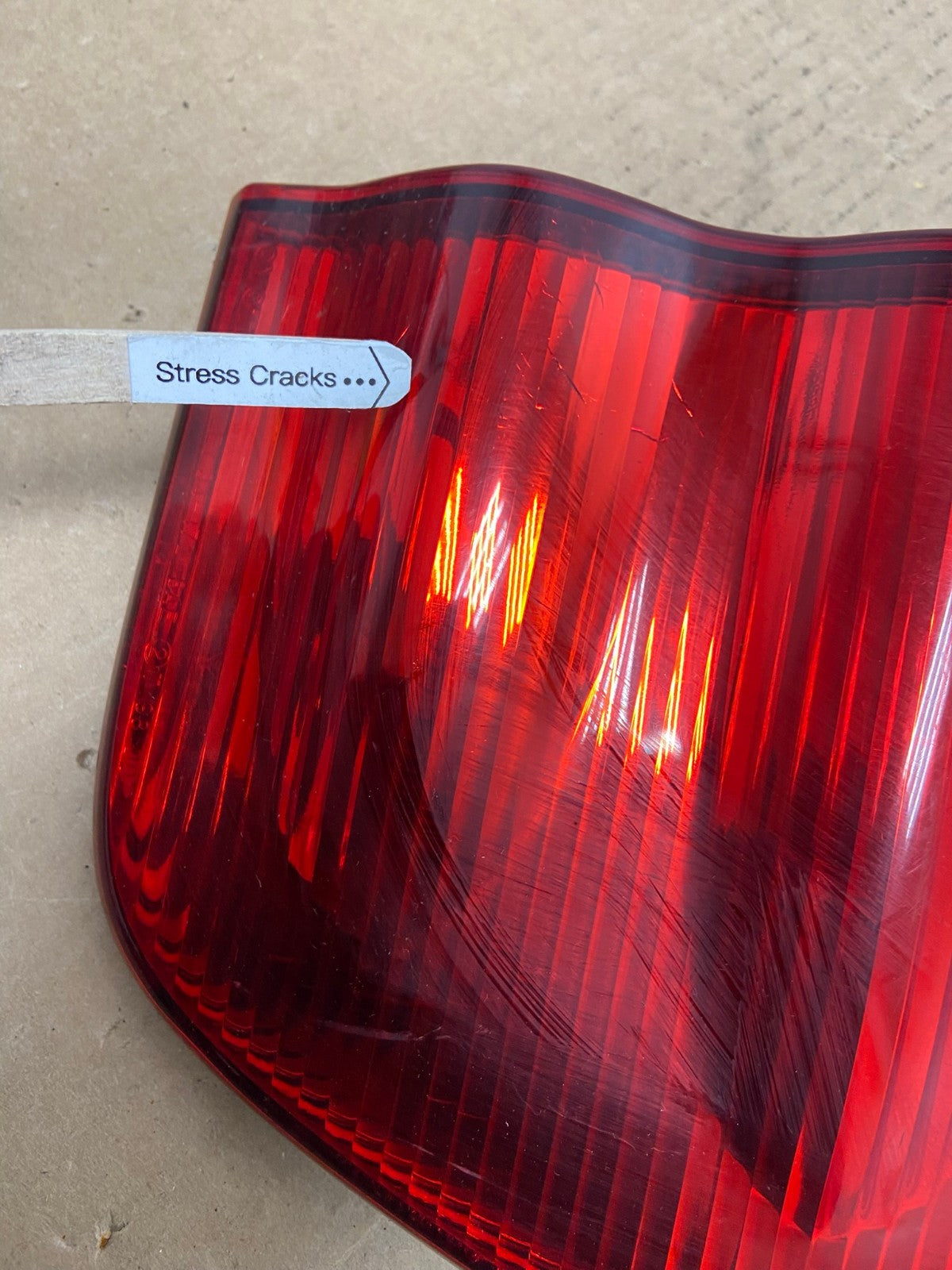2001- 2004 Toyota Sequoia Driver Left Side Tail light Inner Oem AC1164 LK4