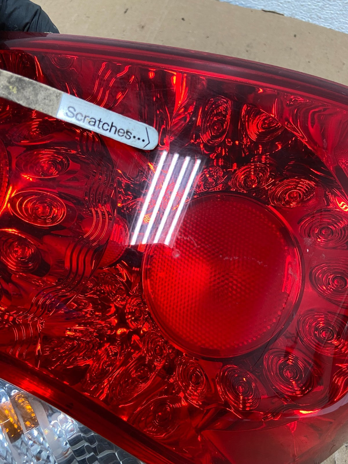 2008 2009 2010 Infiniti M35 M45 Left Driver LH Side Tail Light AD8249 DW3