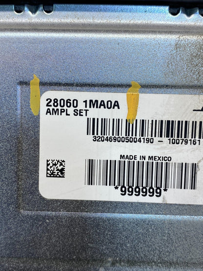 2011 - 2012 Infiniti M37 Bose Stereo Radio Audio Amplifier 280601ma0a ah4602 DG2