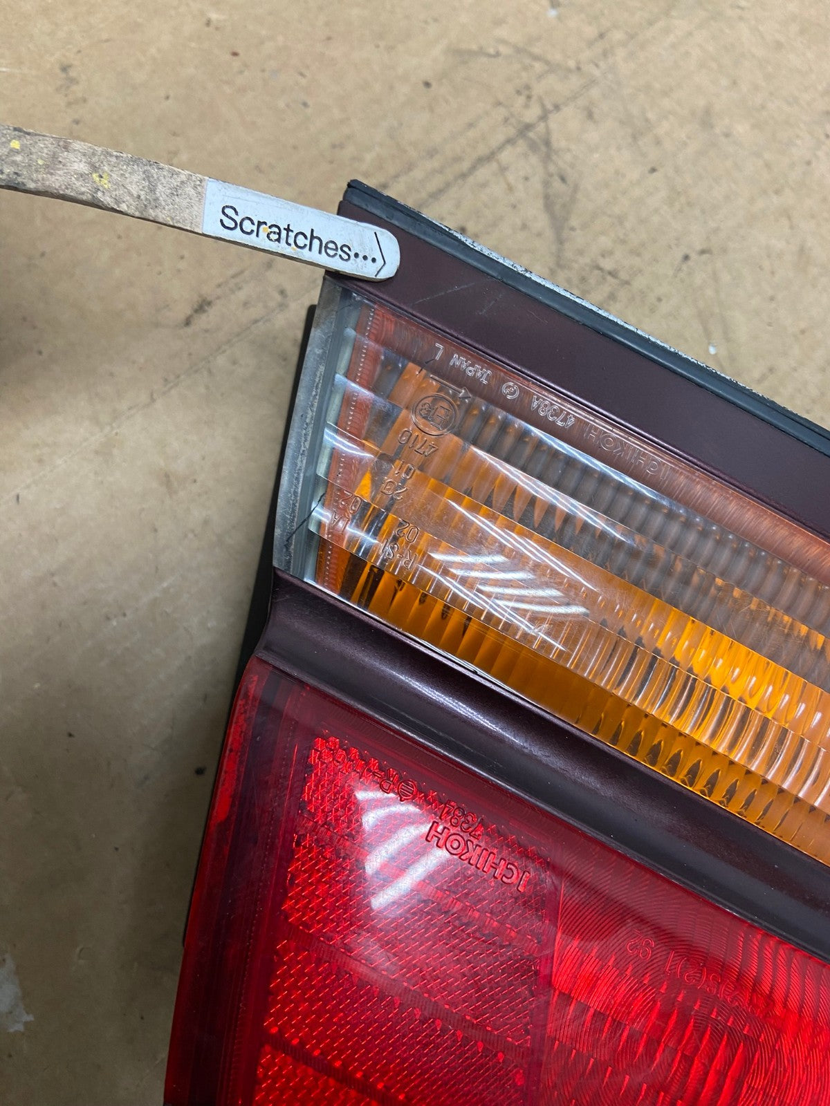 1996 - 1997 Infiniti i30 Left Driver LH Side Tail Light Oem AC2884 LK3