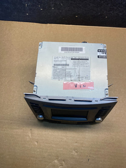 2013 to 2014 Subaru Outback Legacy Am Fm Cd Player AM/FM Radio AF6566 DW3