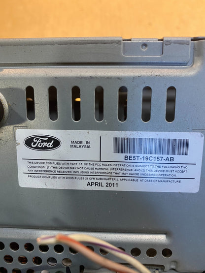 2010 2011 2012 Ford Fusion Radio Cd Receiver Mechanism be5t-19c157-ab  AC2730 DG6