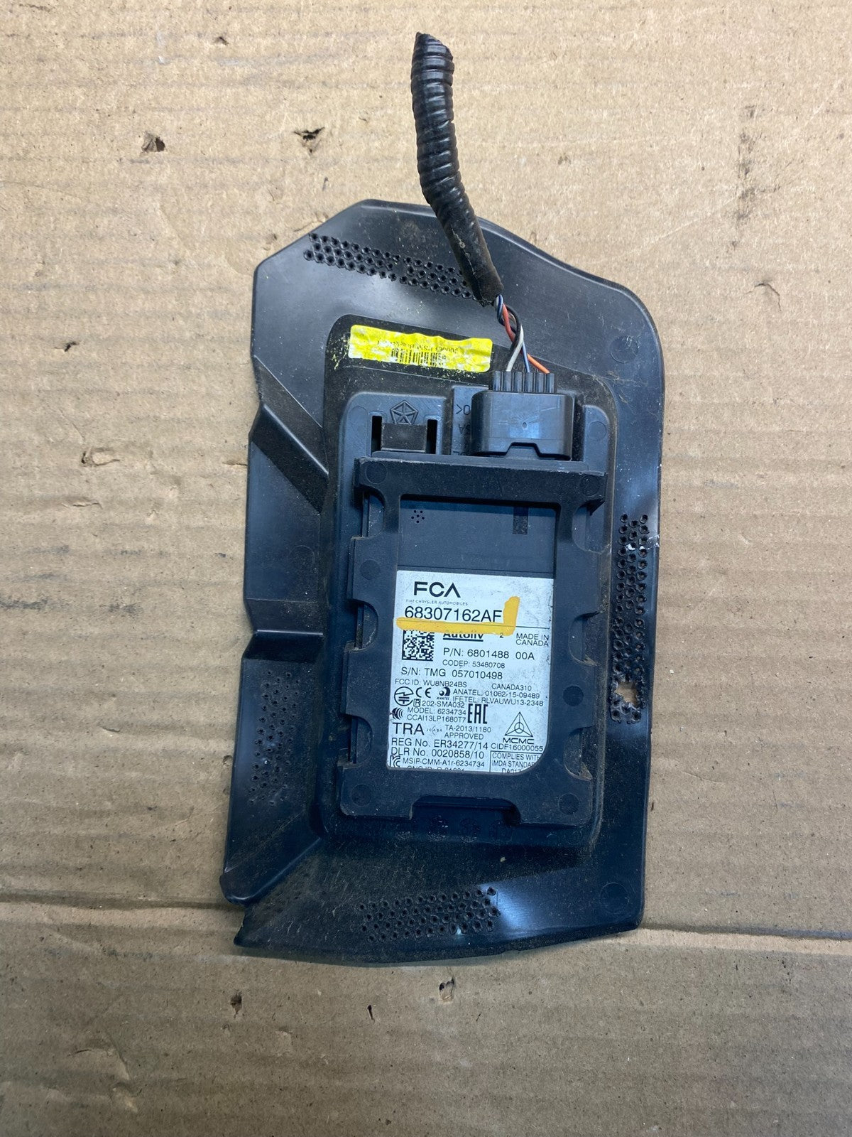 2019 to 2021 Jeep Grand Cherokee Blind Spot Radar Sensor Module OEM AA3157 DG0