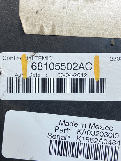 2012 Liberty Nitro TIPM Power Integrated Fuse Box Module AG1483 DW6