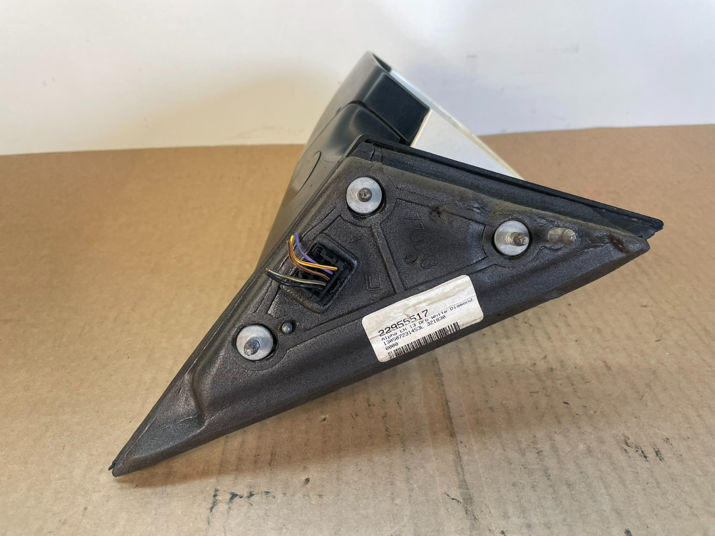 2013 - 2016 Cadillac ATS Left Driver Side Door Mirror AF5549 DW4
