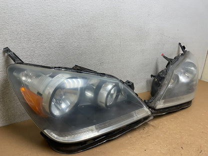 2005 2006 2007 Honda Odyssey Left+Right Set Halogen Headlights V4992 DW2