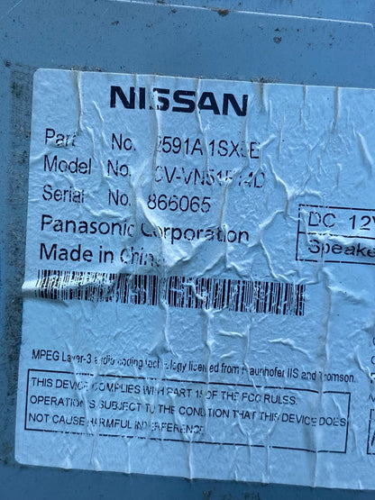 2013 2016 Nissan Pathfinder Radio AM/FM Receiver ad9832 DG6