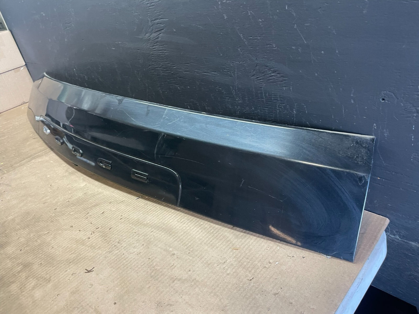 2011-2018 Dodge Grand Caravan Black Rear Tail Gate Trim Molding Panel OEM D51941