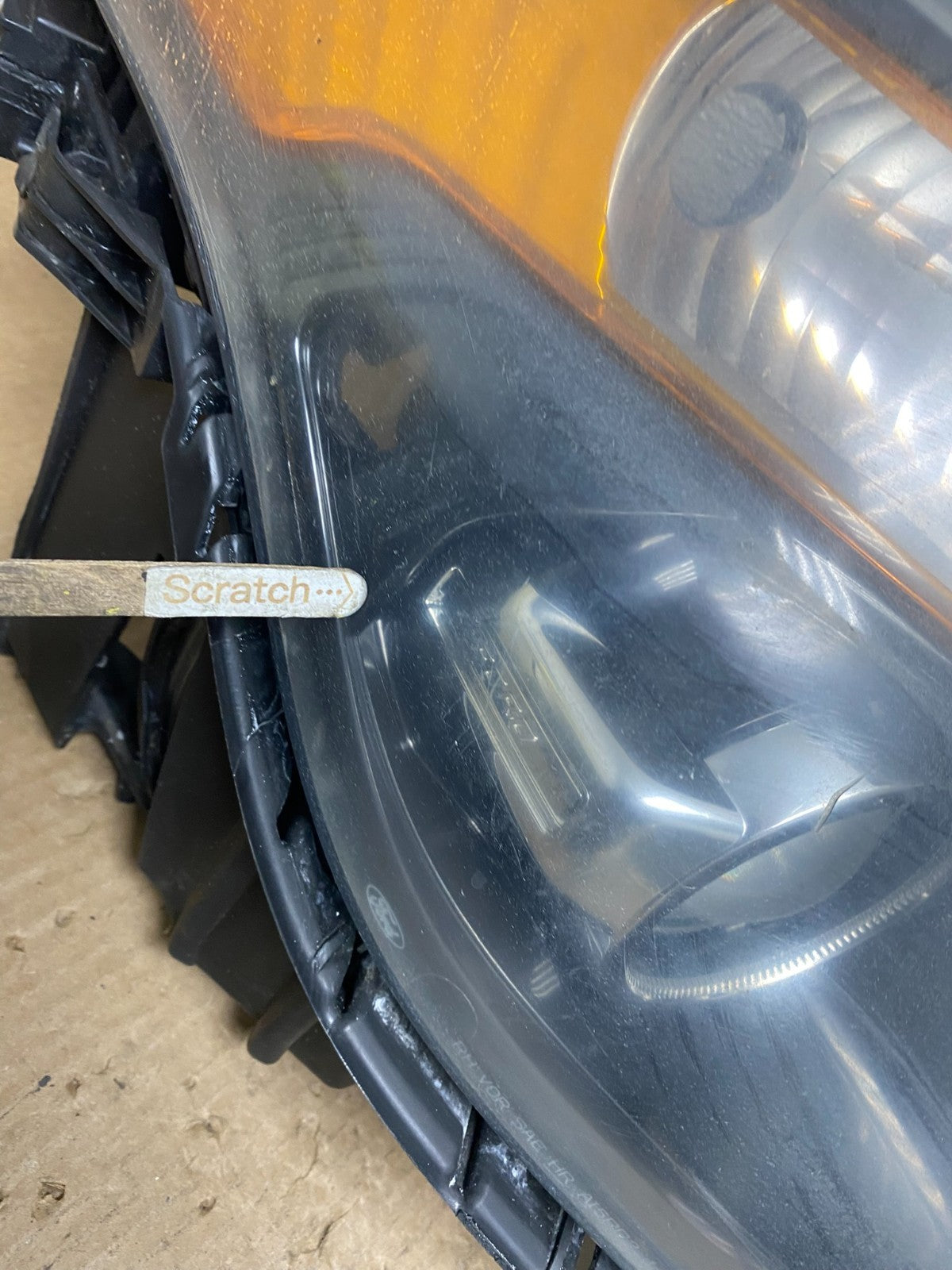 2011 to 2015 Ford Explorer Police Right Passenger Halogen Headlight Oem W7749 DW4