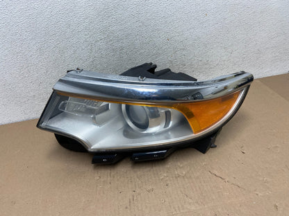 2011 to 2014 Ford Edge Front Left Driver Side Headlight Halogen AG5788 DW0
