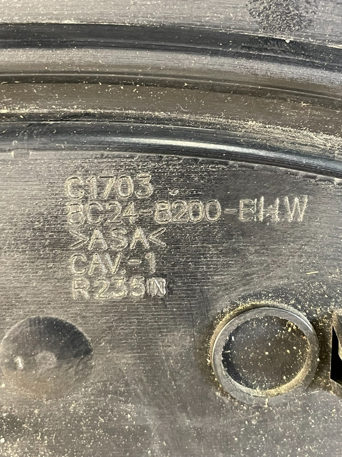 2008 to 2014 Ford Econoline E150 E250 Front Upper Black Grill Grille AF5270 DW4