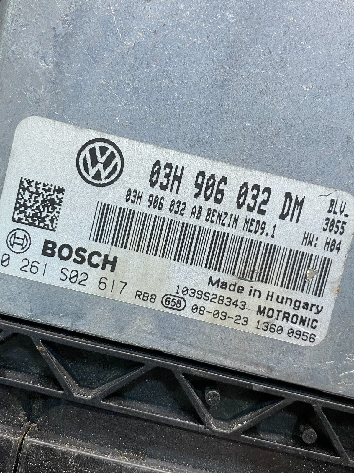2009 Volkswagen CC Passat 2.0L ECM Engine Control ECU 03h906032dm AH4657 DG2