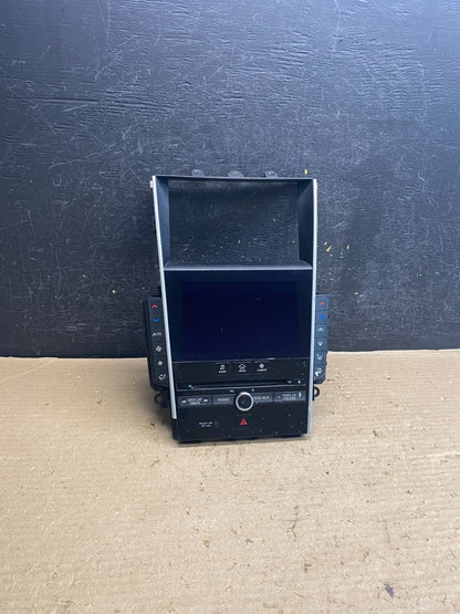 2015-2019 Infiniti Q50 Screen Audio Climate Control Panel Temperature AH5177 DG0