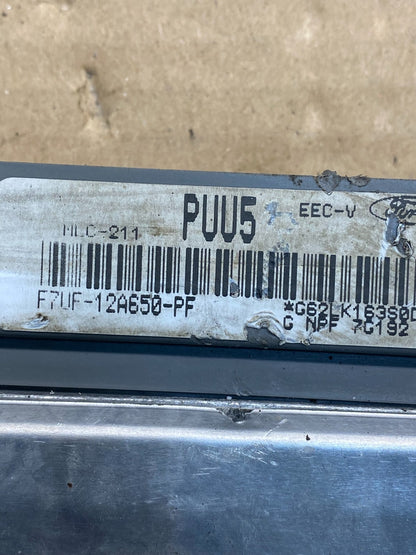 1996 1997 Ford Van E150 E250 Engine Control Module Unit ECU ECM AF0024 DG2