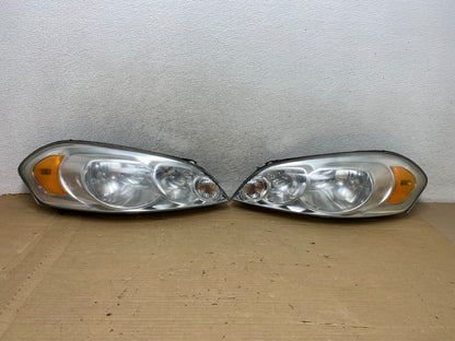 2006 - 2013 Chevrolet Impala Left+Right Set Headlights Halogen AG8150 DW0