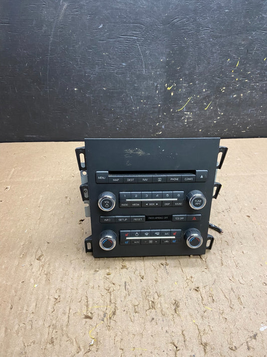 2011 2012 Lincoln Mkz Radio Navigation Hvac Climate Control Panel t6154 DG0