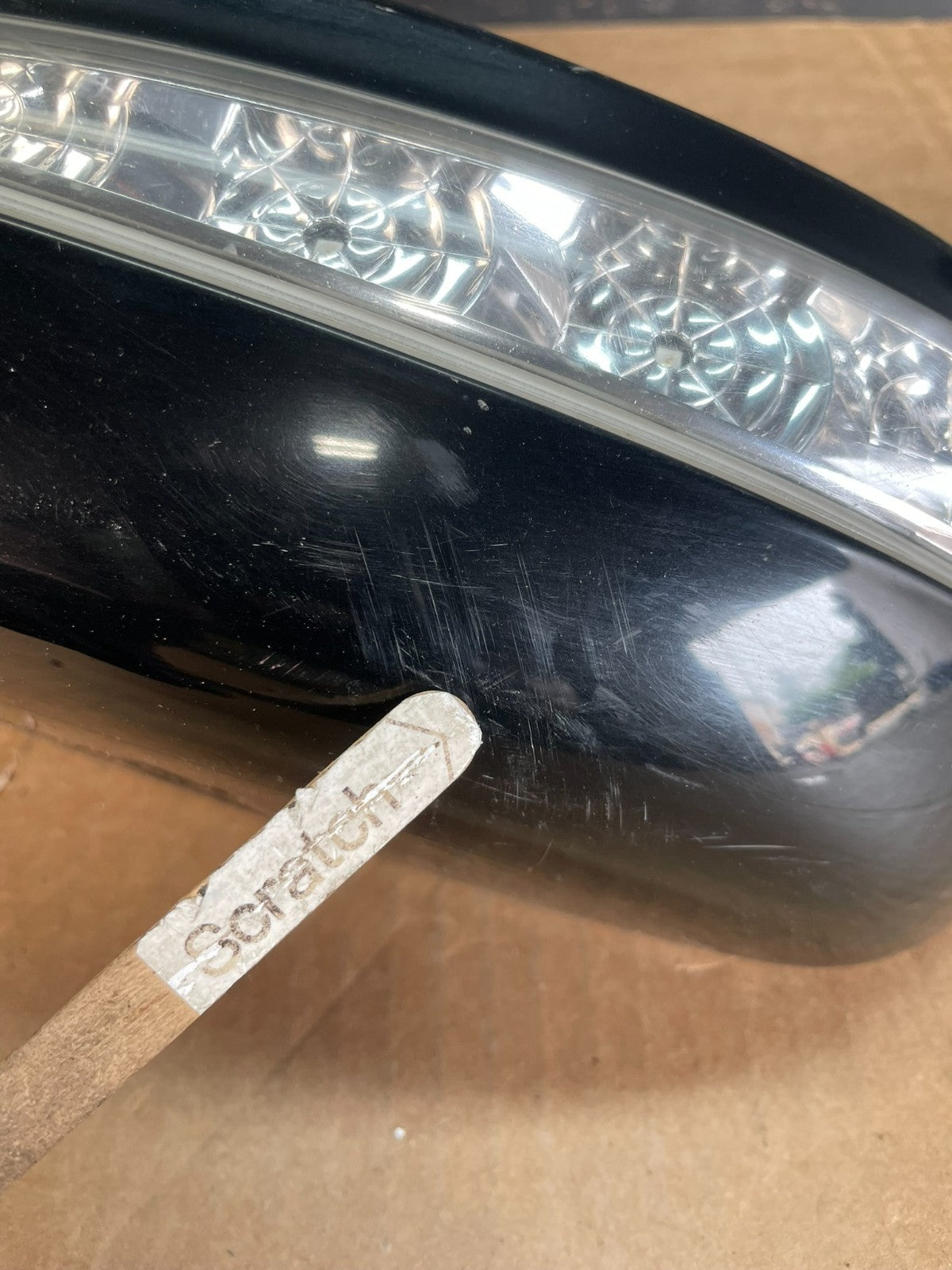 2011-2015 Hyundai Sonata Left Driver Side View Turn Sgn Door Mirror OE AE8330 DW8