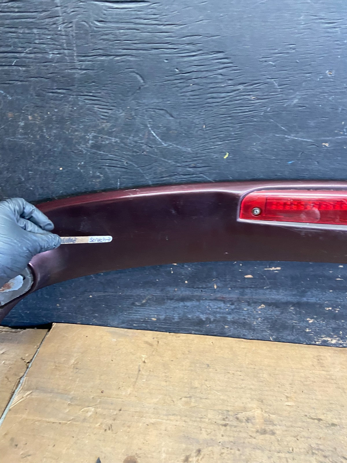 2009 to 2013 Acura Tsx Wing Spoiler Deck Lid Trim OEM R0349 DG10