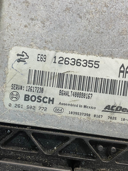2010 2011 GMC Acadia Traverse Engine Control Module ECM ECU 12636355 ad9385 DG2