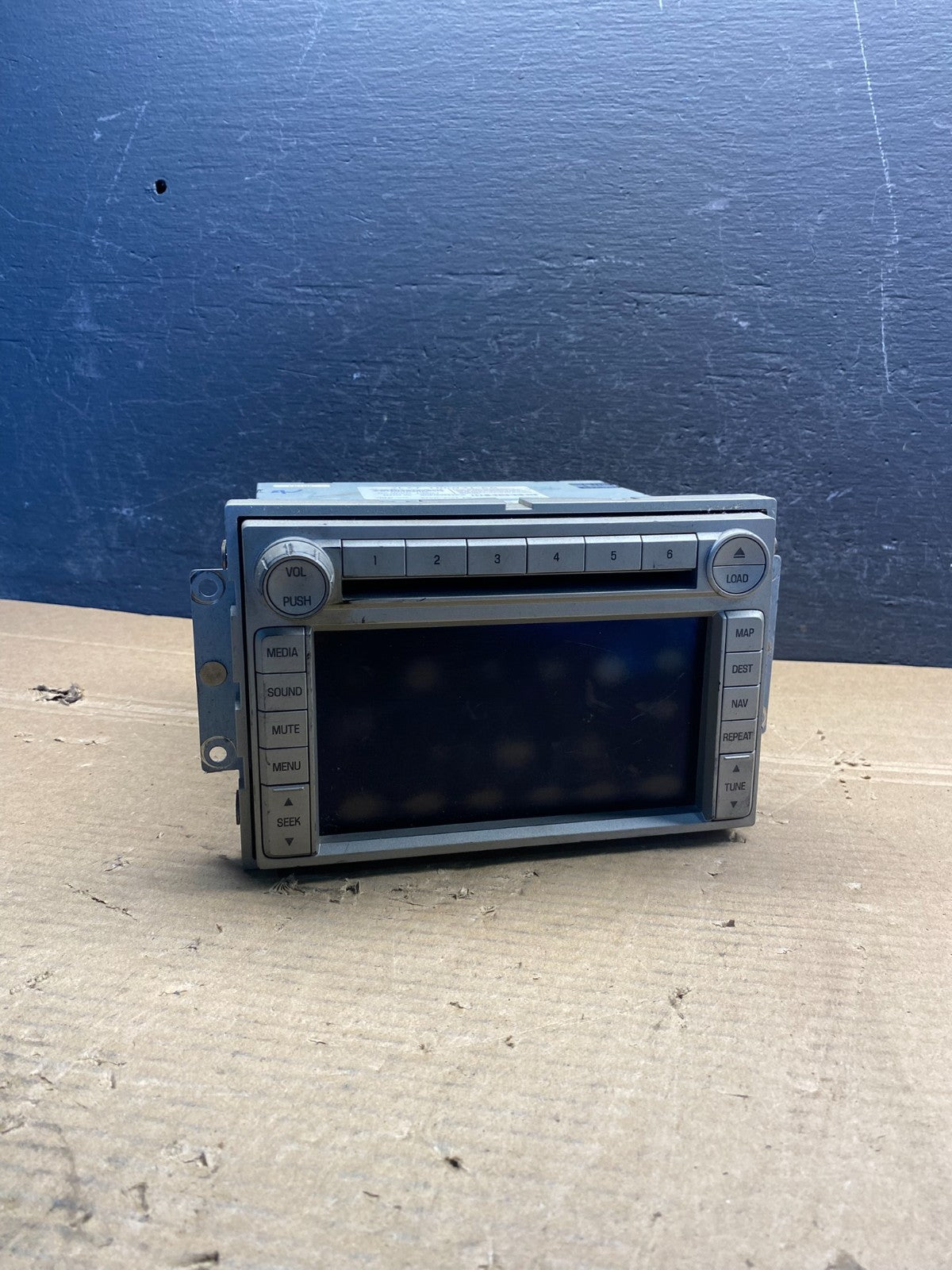 2007 Lincoln Navigator Radio Stereo CD Player Screen GPS Navi AD6556 DG0