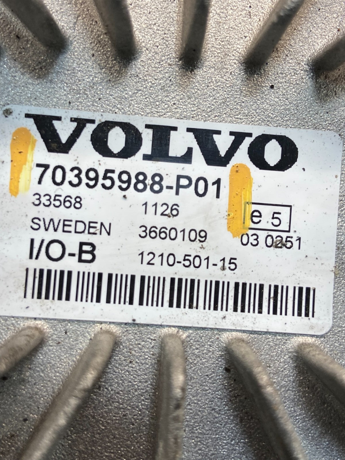 Door Control Unit (ECU) for Buses and Coaches 70395988 Original Volvo AD18052