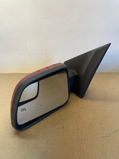 2011 to 2014 Ford Edge Left LH Side View Door Heated Mirror AH6306 LK2