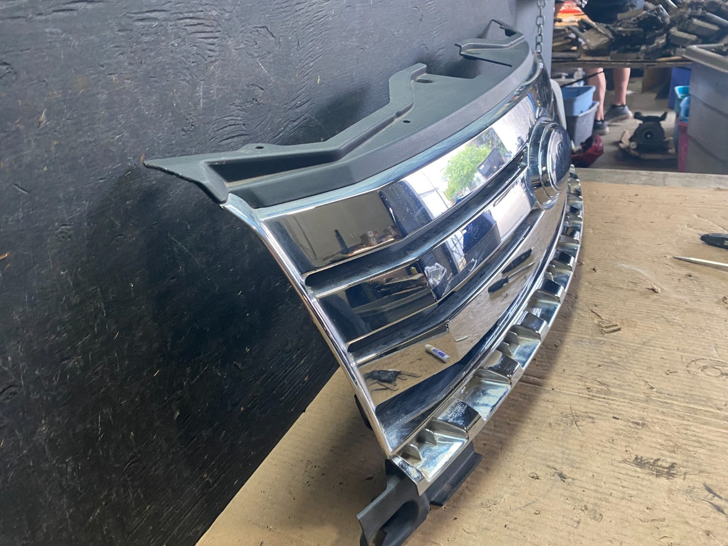 2007 2008 2009 2010 Ford Edge Front Upper Chrome Grill Grille Oem r7877 DG2