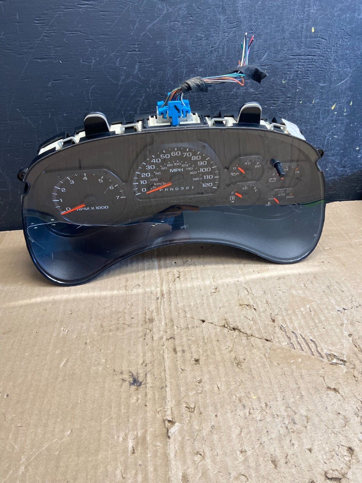2006 2007 2008 Chevrolet Trailblazer Speedometer Cluster Gauge AE2033 DG0