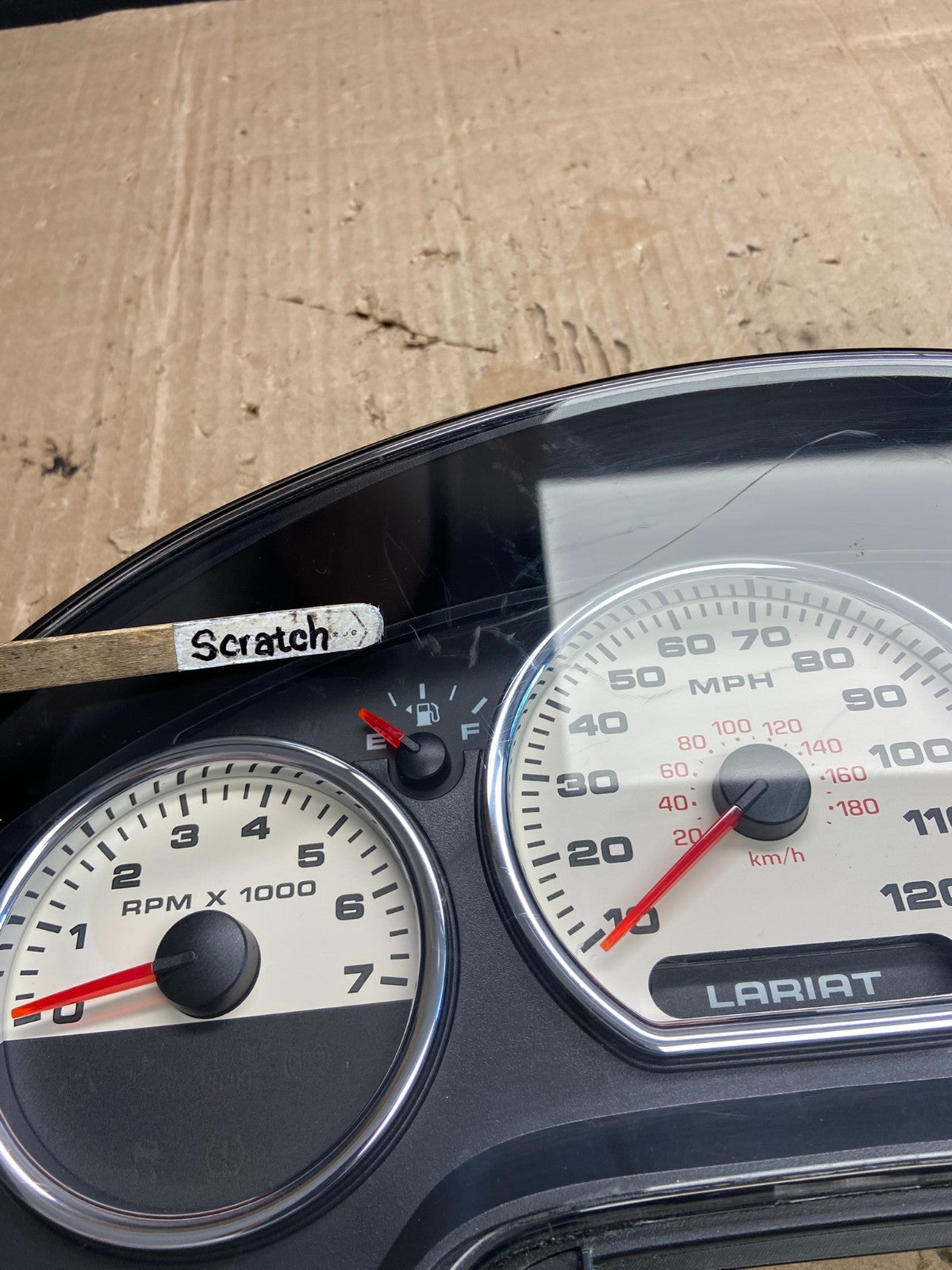 2004 - 2005 Ford F150 F-150 Lariat Speedometer Cluster Gauge ae1868 DG3