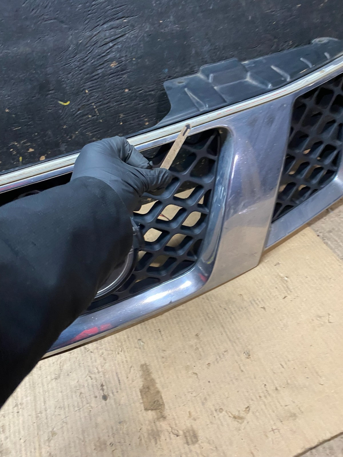 2005 2006 2007 Nissan Pathfinder Chrome Front Upper Grill Grille Oem x3223 DG6