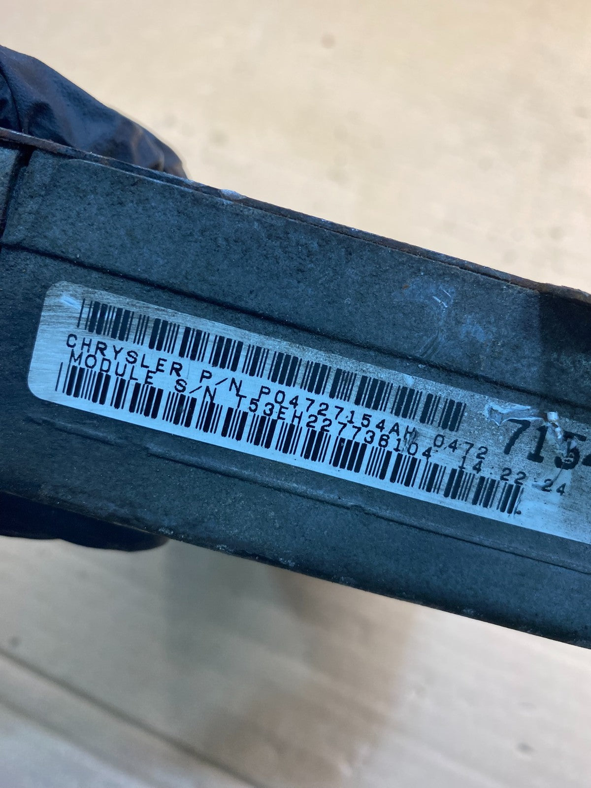 1998 Dodge Caravan Engine Control Unit ECU ECM Module p04727154ah AE0074 DG2