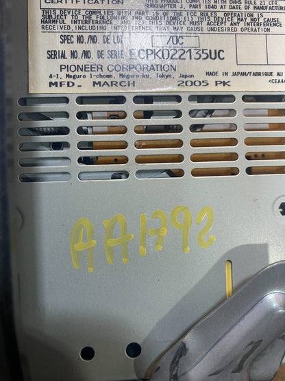 2004 2005 2006 Lexus RX330 Radio Casette AM-FM  CD Player OEM AA1792 DG9