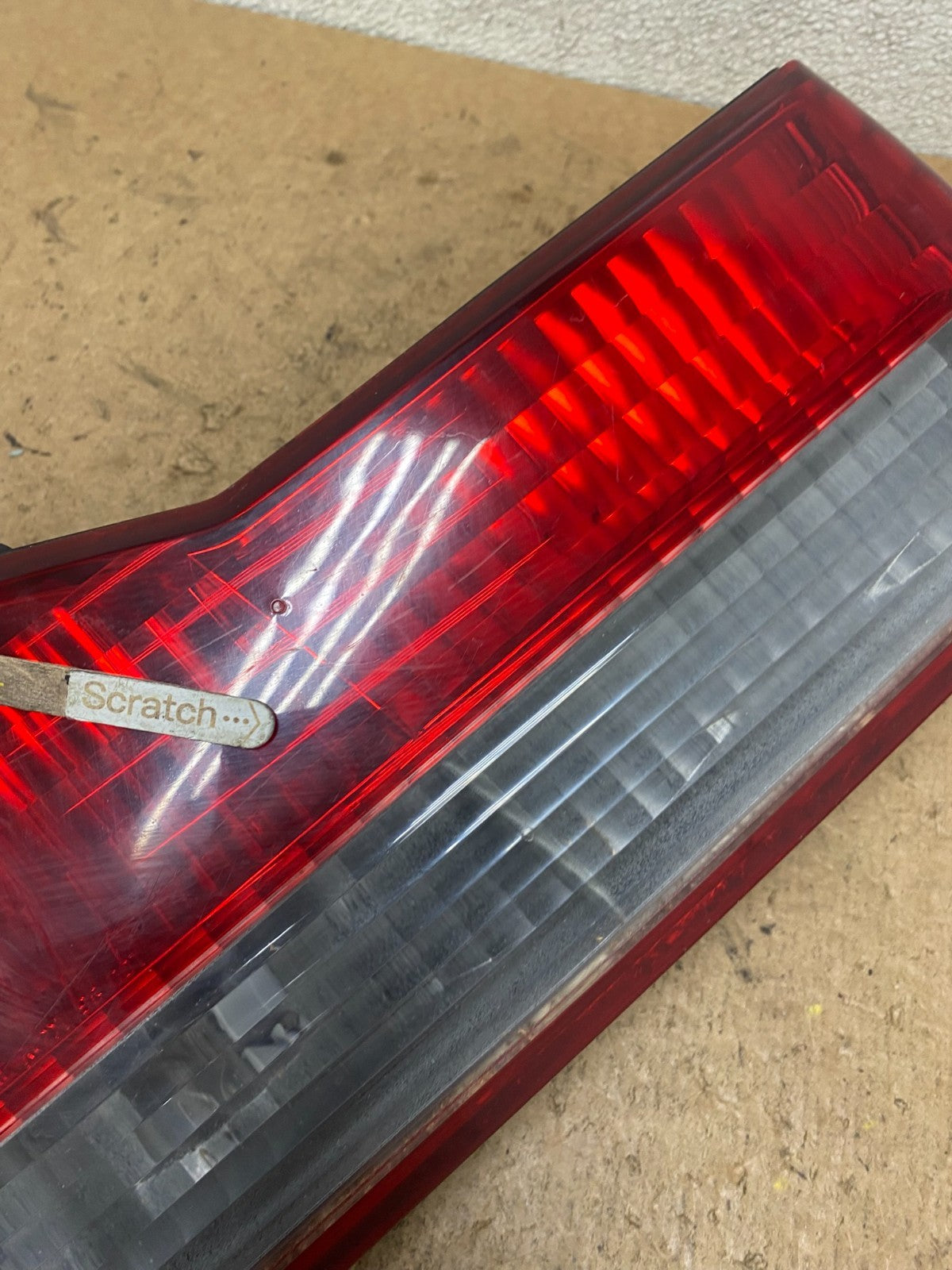 2001 to 2002 Honda Accord Left Driver LH Side Inner Tail Light OEM T0843 DW4