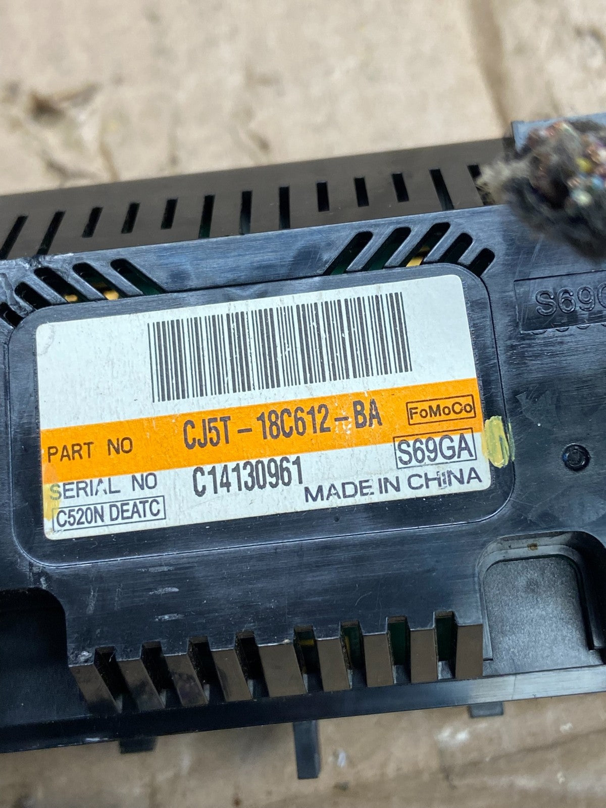 2013 2014 2015 Ford Escape Ac Heater Climate Control Temperature ai2868 DG4