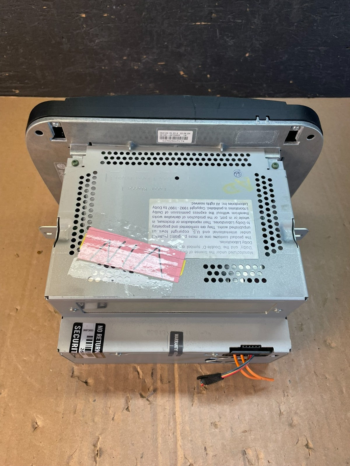 2004 2005 2006 Mercedes S430 S500 Radio Navigation Screen Display ad5961 DG7