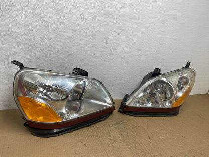 2003 2004 2005 Honda Pilot Left+Right Side Halogen Headlights AB8469 DW2