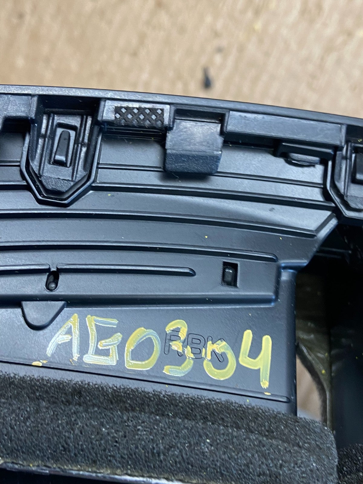2012 to 2017 Hyundai Accent Center Radio Bezel Air Vent Panel AG0304 DG6