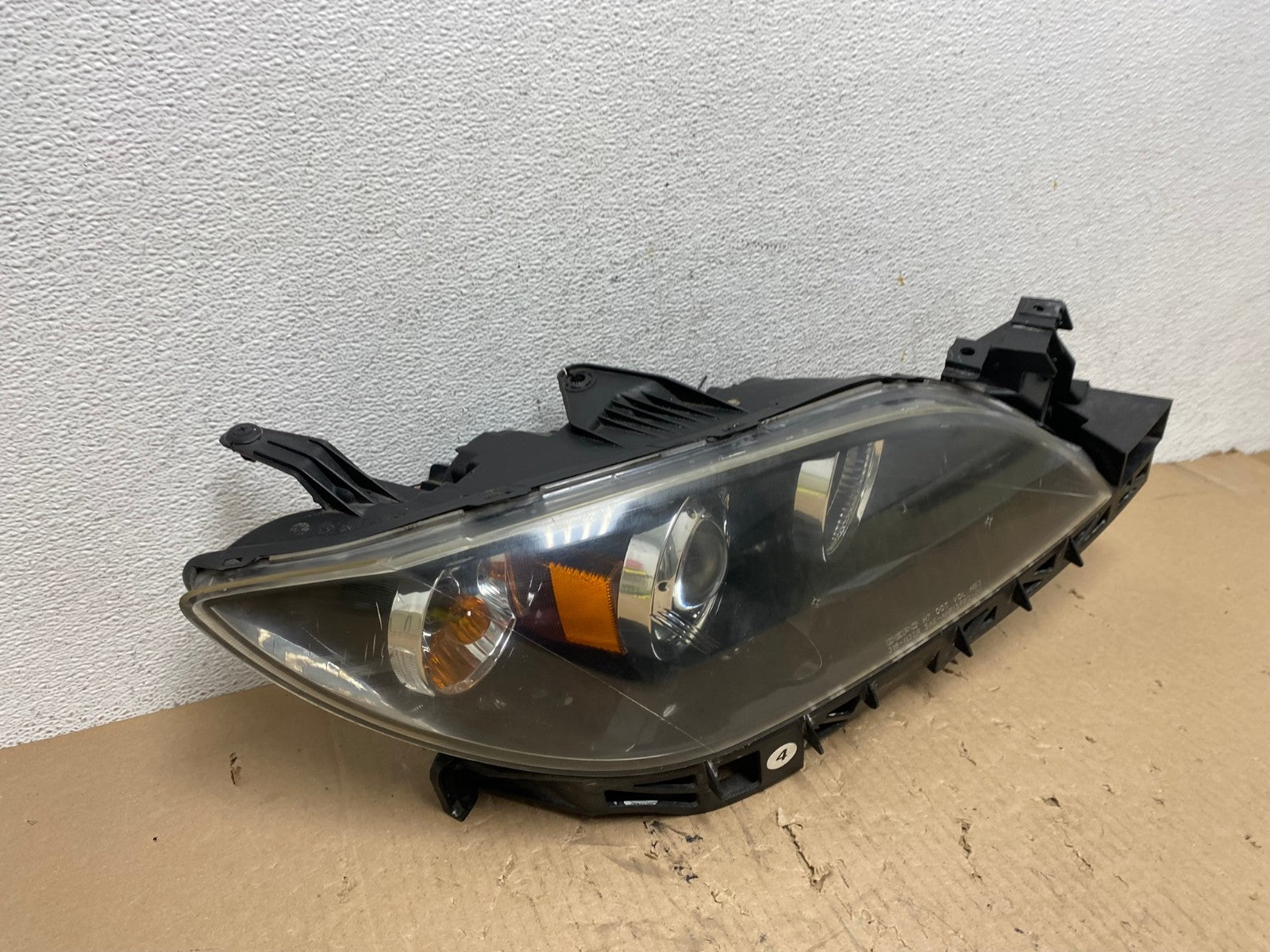 2004 to 2009 Mazda 3 Sedan Right Passenger Rh Side Headlight DEPO AE8801 LK2