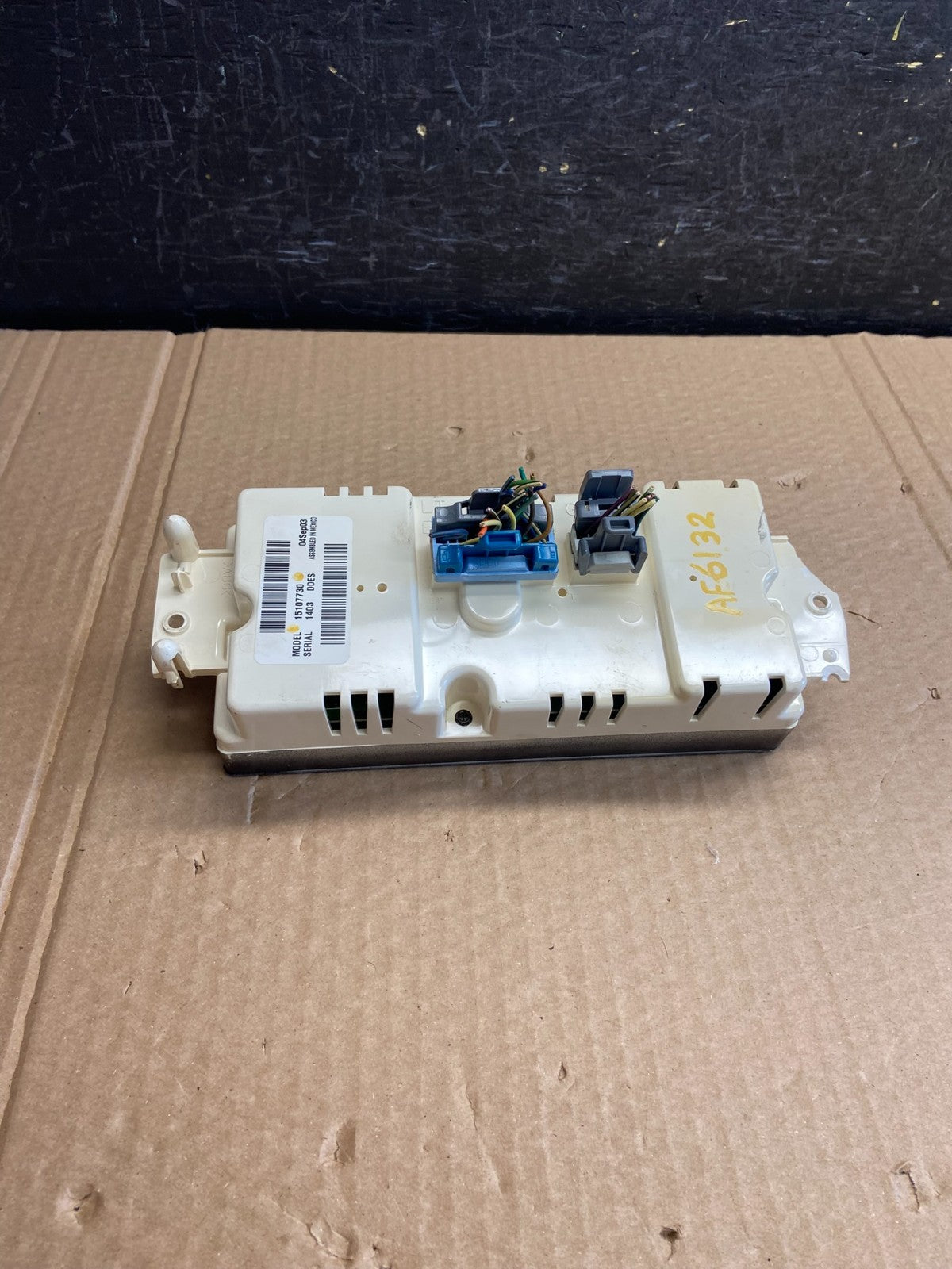 2003 to 2006 Chevrolet Silverado HVAC Heater Climate Control Module AF6132 DG3