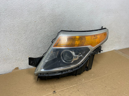 2011 to 2015 Ford Explorer Left Driver LH Halogen Headlight AH7883 DW1