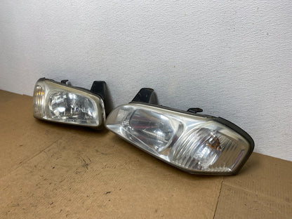2000 to 2001 Nissan Maxima Left + Right Set Halogen Headlights Oem AC3482 DW1