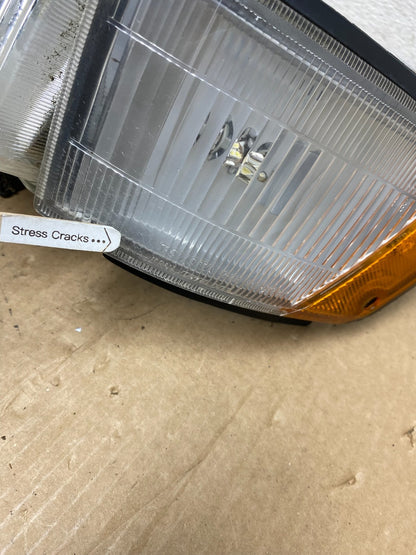 1988 to 1992 Toyota Corolla Left Driver Side Headlight AG20324