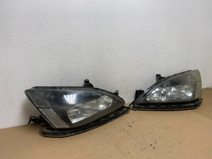 2003 - 2007 Honda Accord Left+Right Set Halogen Headlights AF4632 DW2