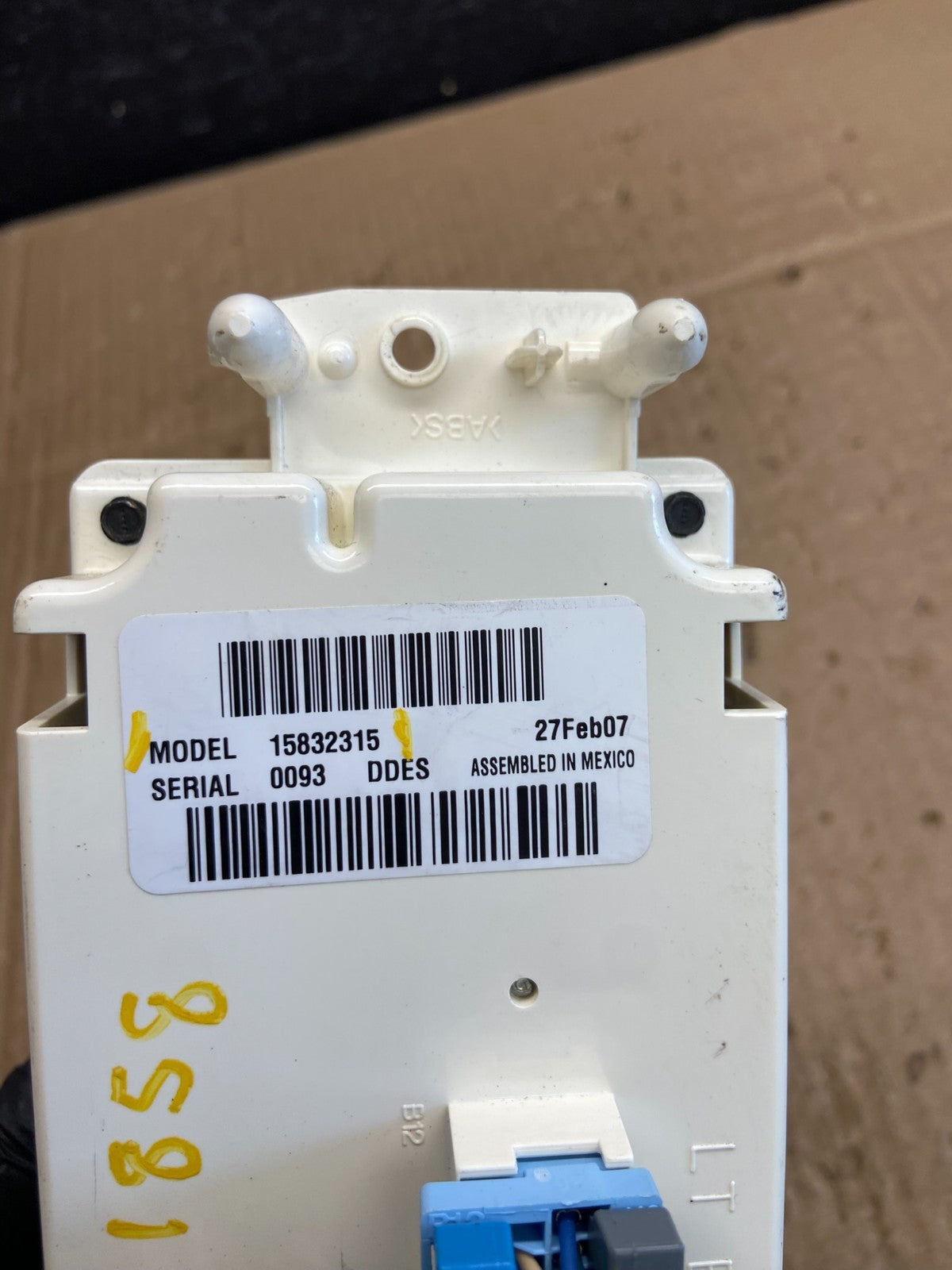 2003 to 2006 Chevrolet Silverado HVAC Heater Climate Control Module AD1858 DG4